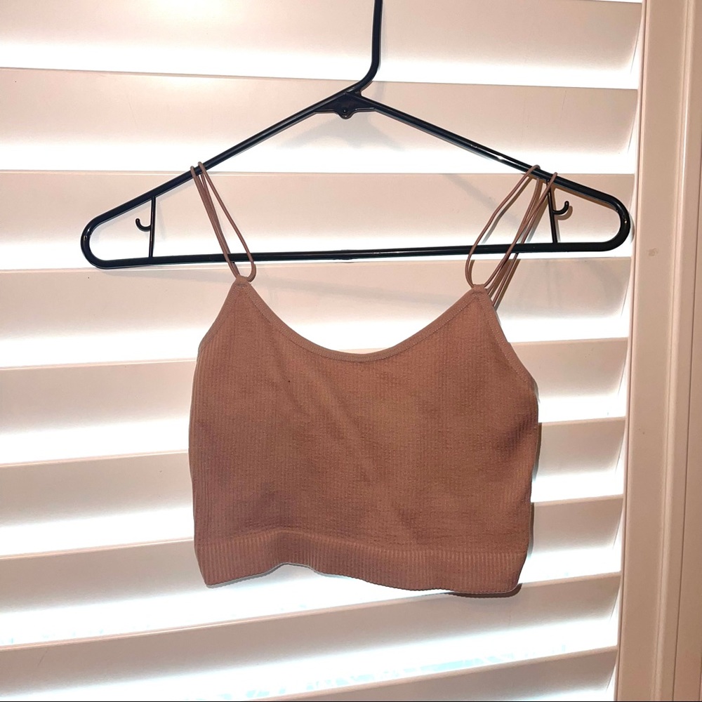 ✨Lightly Worn Beige Cami Top✨